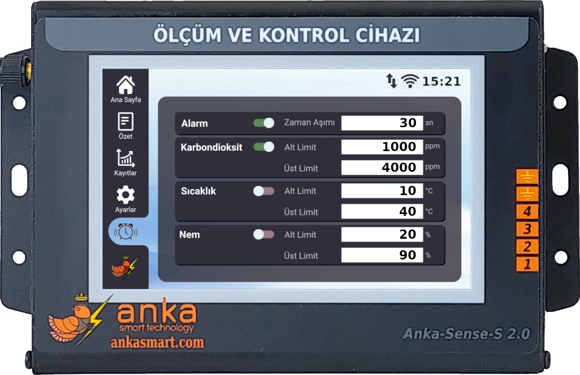 Anka Sense UI detail